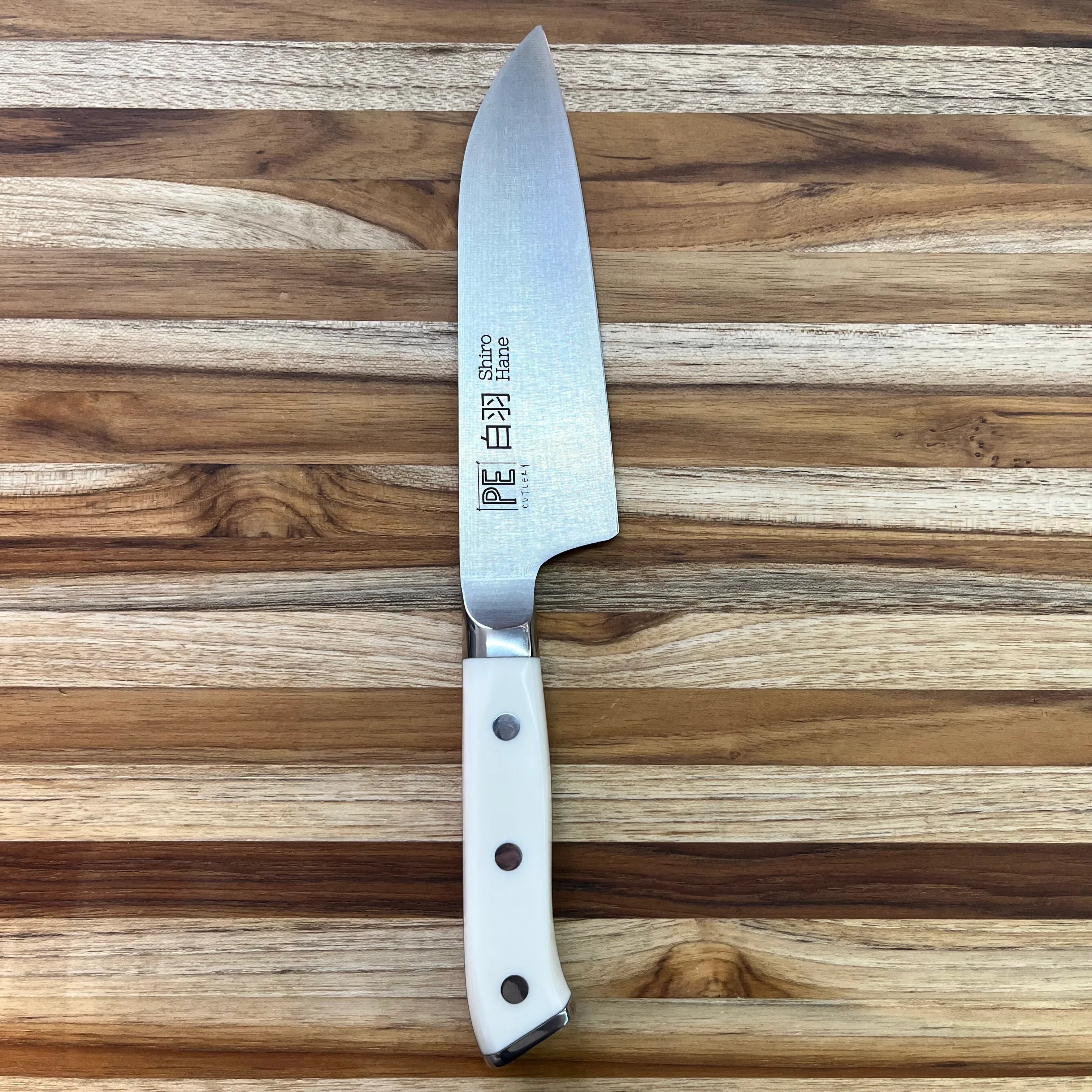 Perfect Edge Shiro Hane 6" Santoku